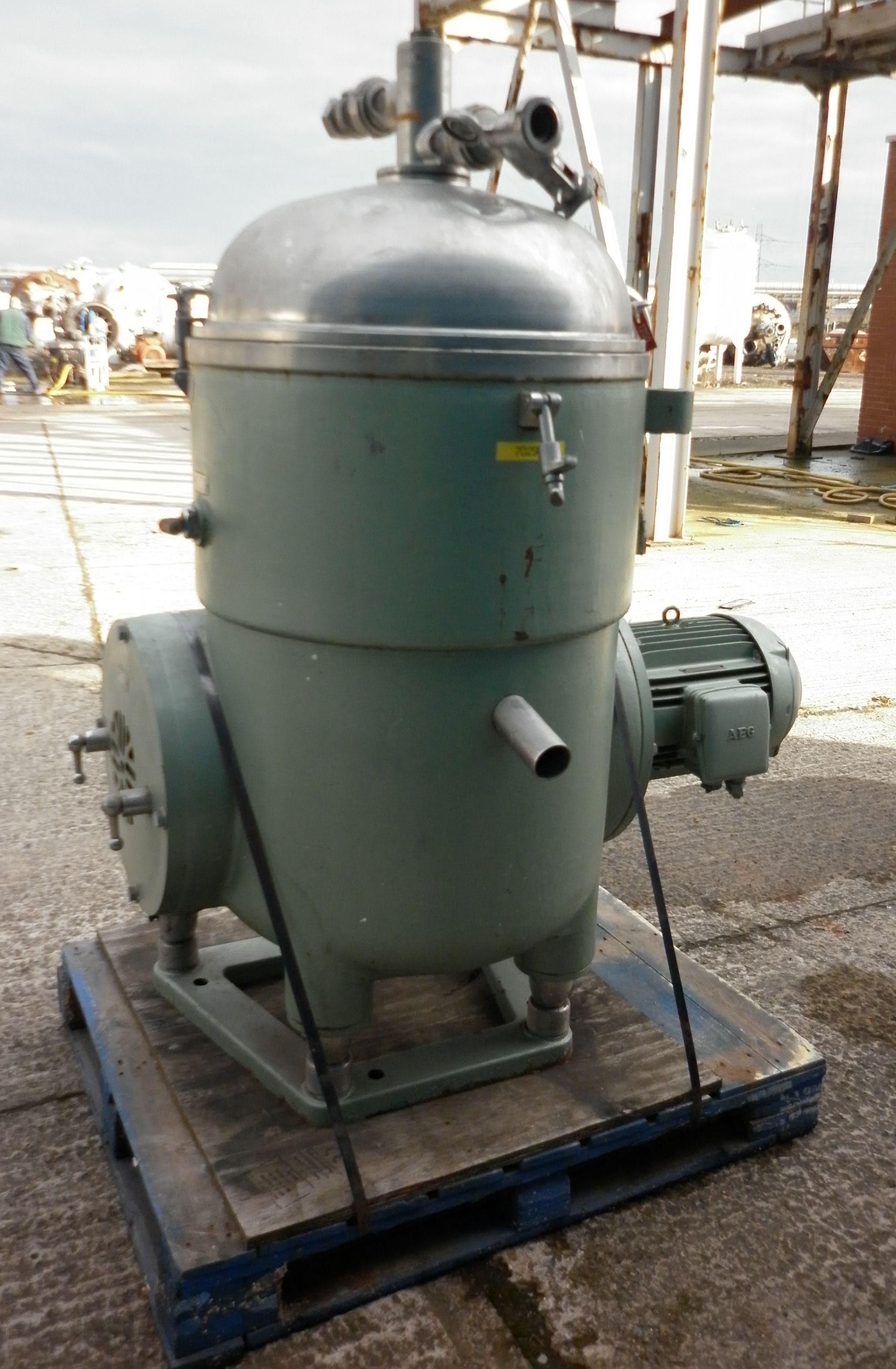   Centrifuge-Disc Bowl 15 kW (20.1 HP) Stainless Steel 316 For Sale - IPP# 702929