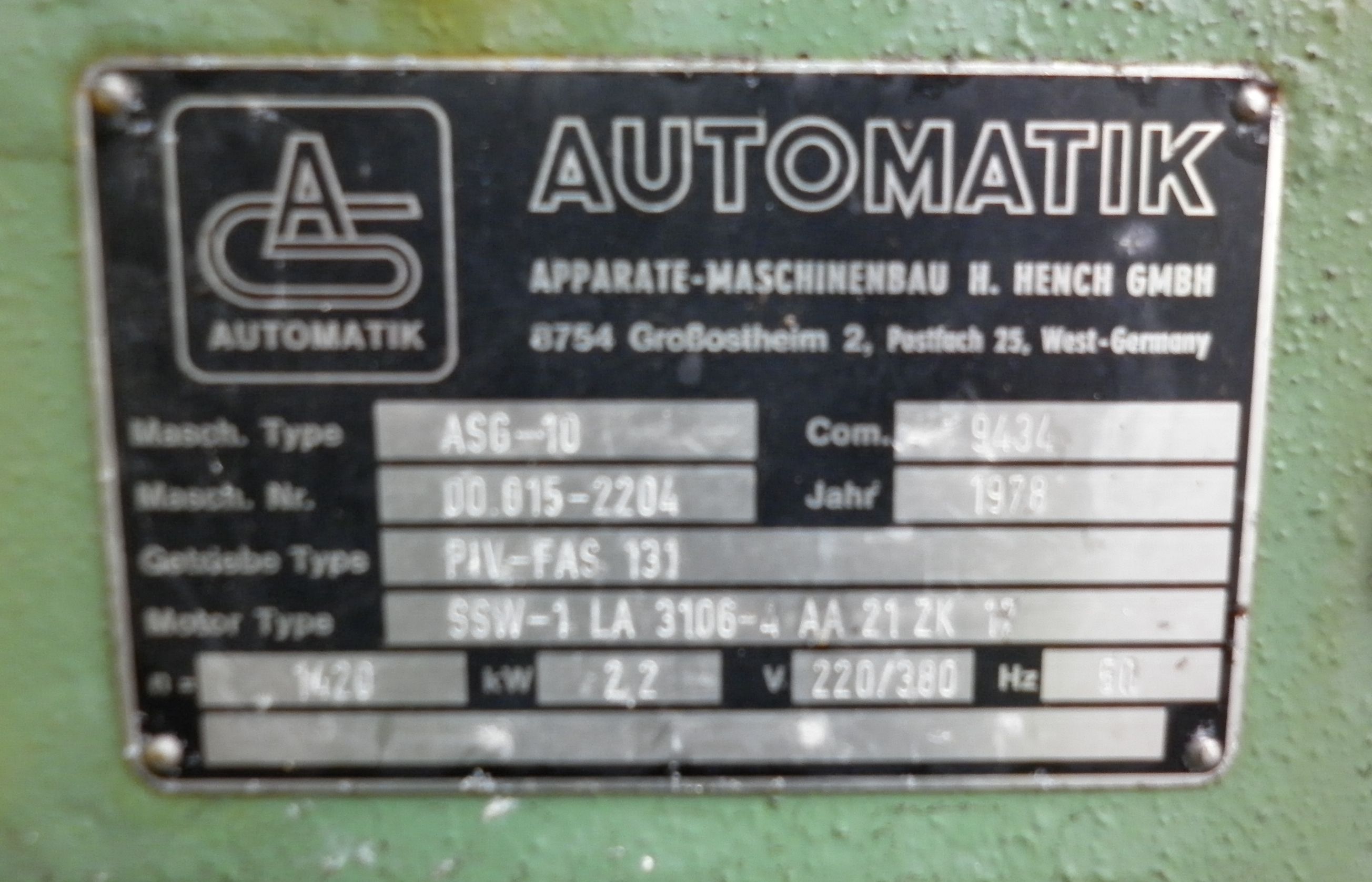   Extruder 69.9 mm (2.8 in) Stainless Steel 316 For Sale - IPP# 703669