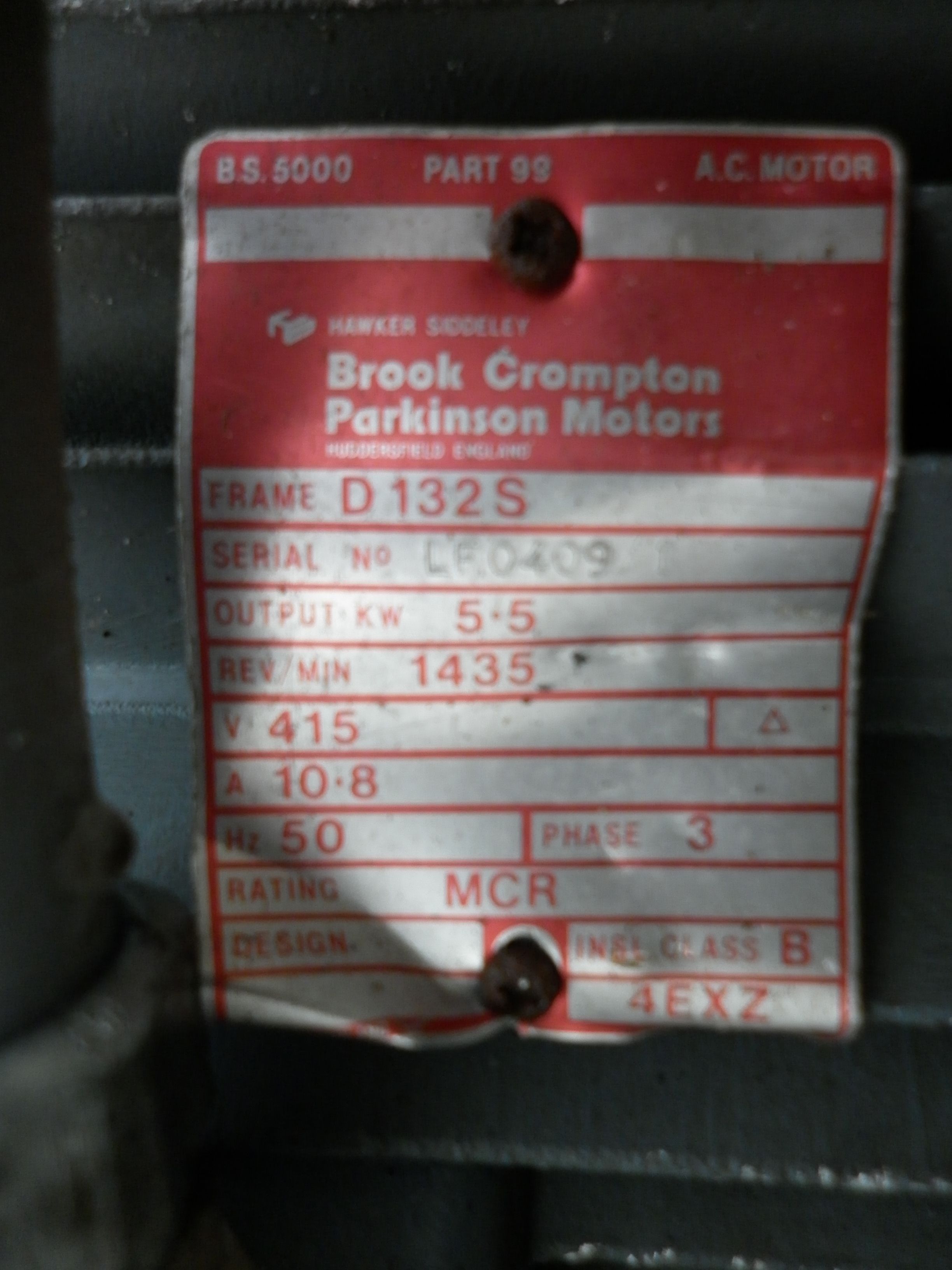  Hammer Pulverizer 5.4 kW (7.3 HP) Stainless Steel 316 For Sale - IPP# 703633