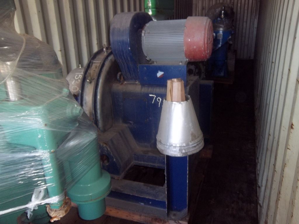   Centrifuge-Misc. & Hydraulic 11.2 kW (15 HP) Stainless Steel 316L For Sale - IPP# 79530