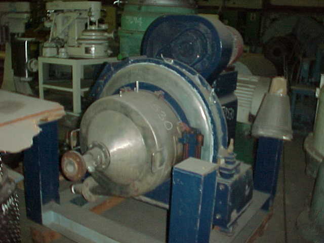   Centrifuge-Misc. & Hydraulic 11.2 kW (15 HP) Stainless Steel 316L For Sale - IPP# 79530