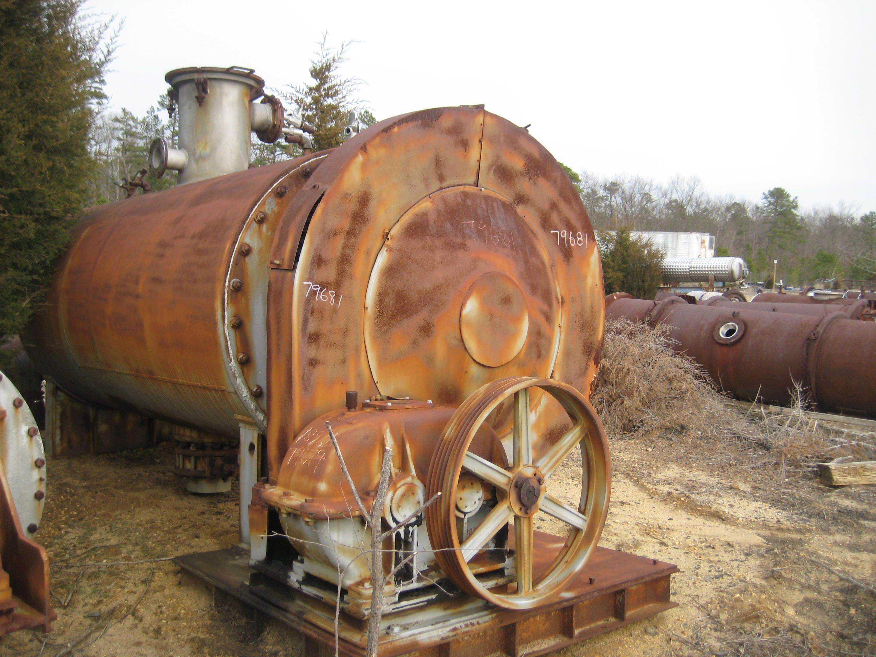  Dryer-Rotary Vacuum 3.8 m3 (133 ft3) Stainless Steel 304 For Sale - IPP# 79681