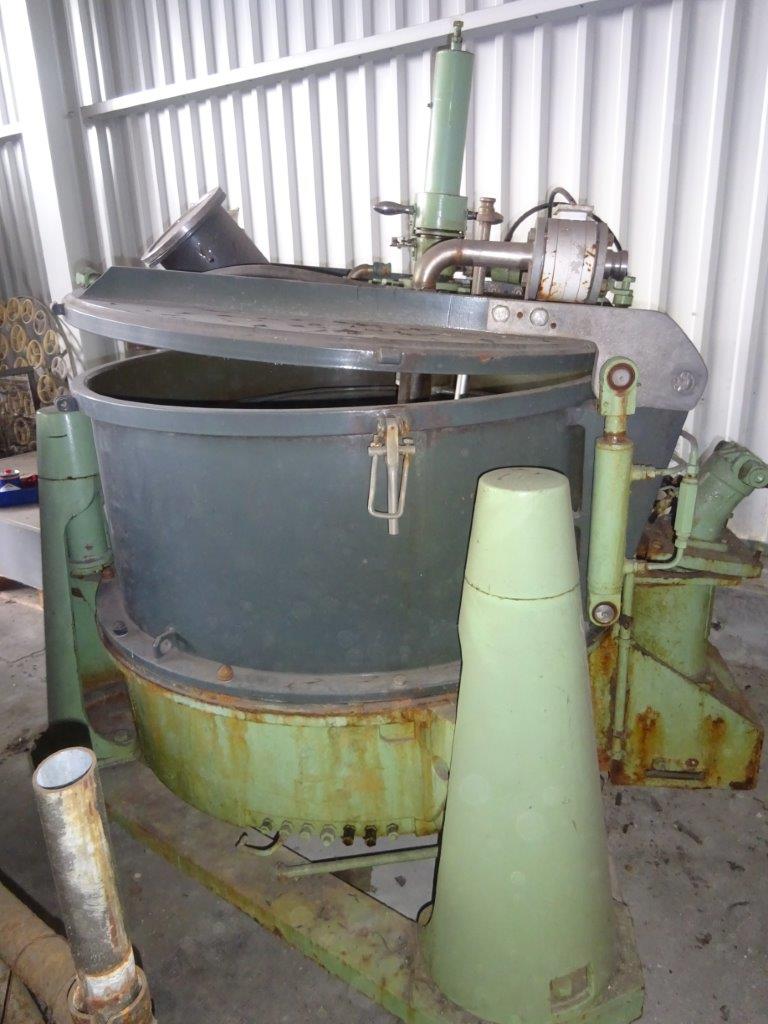  Manual Discharge-Top Centrifuge-Basket 1,016 mm (40 in) Lined For Sale - IPP# 85004