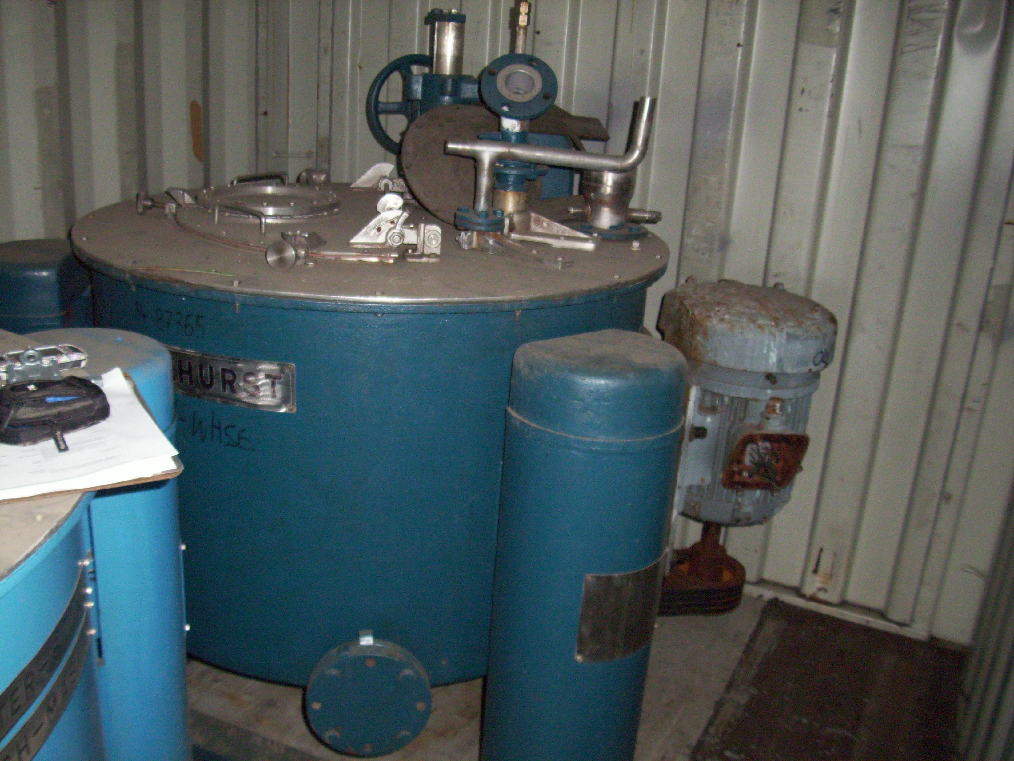  Auto Discharge-Bottom Centrifuge-Basket 1,016 mm (40 in) Stainless Steel 316 For Sale - IPP# 87365