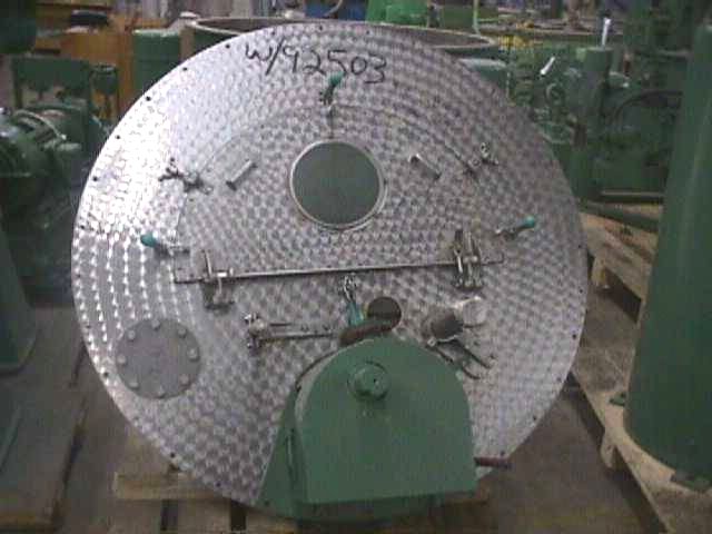 Stainless Steel 316 Tolhurst Auto Discharge-Bottom Centrifuge-Basket - IPP# 92503