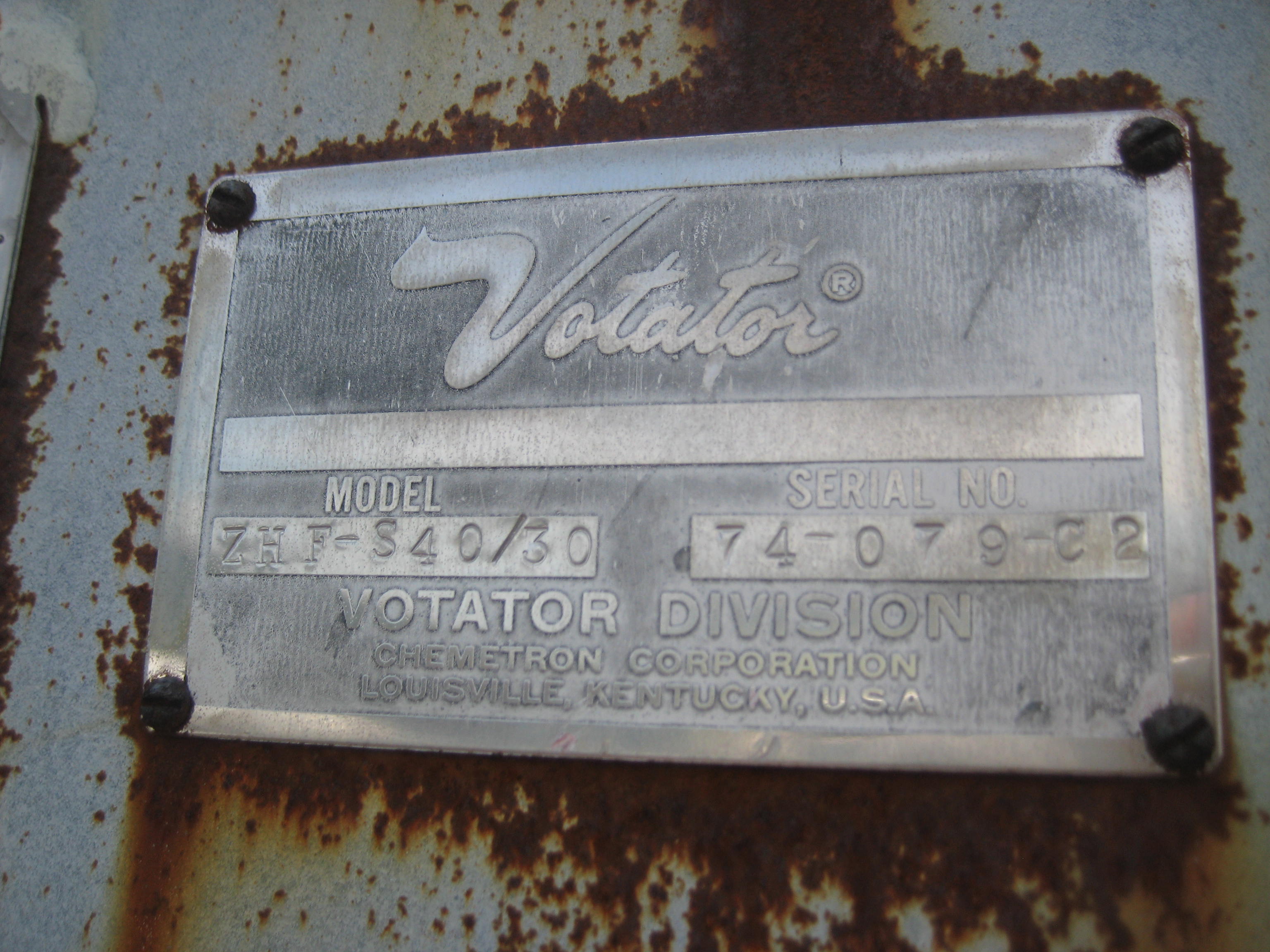 Stainless Steel 304 Schenk ZHF-S-40/30 Pressure Leaf Filter - IPP# 92821