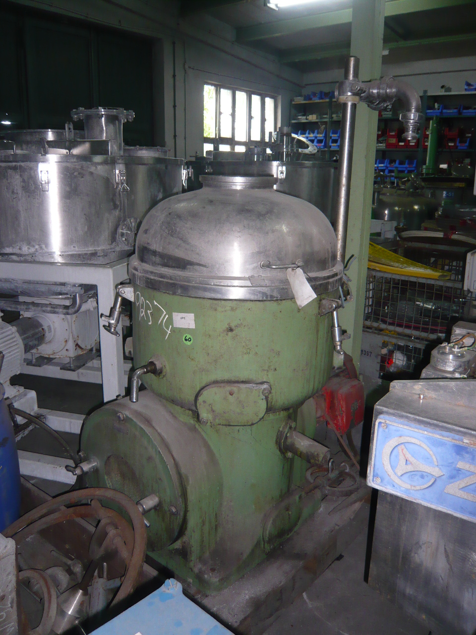   Centrifuge-Disc Bowl 11.2 kW (15 HP)  For Sale - IPP# 92374