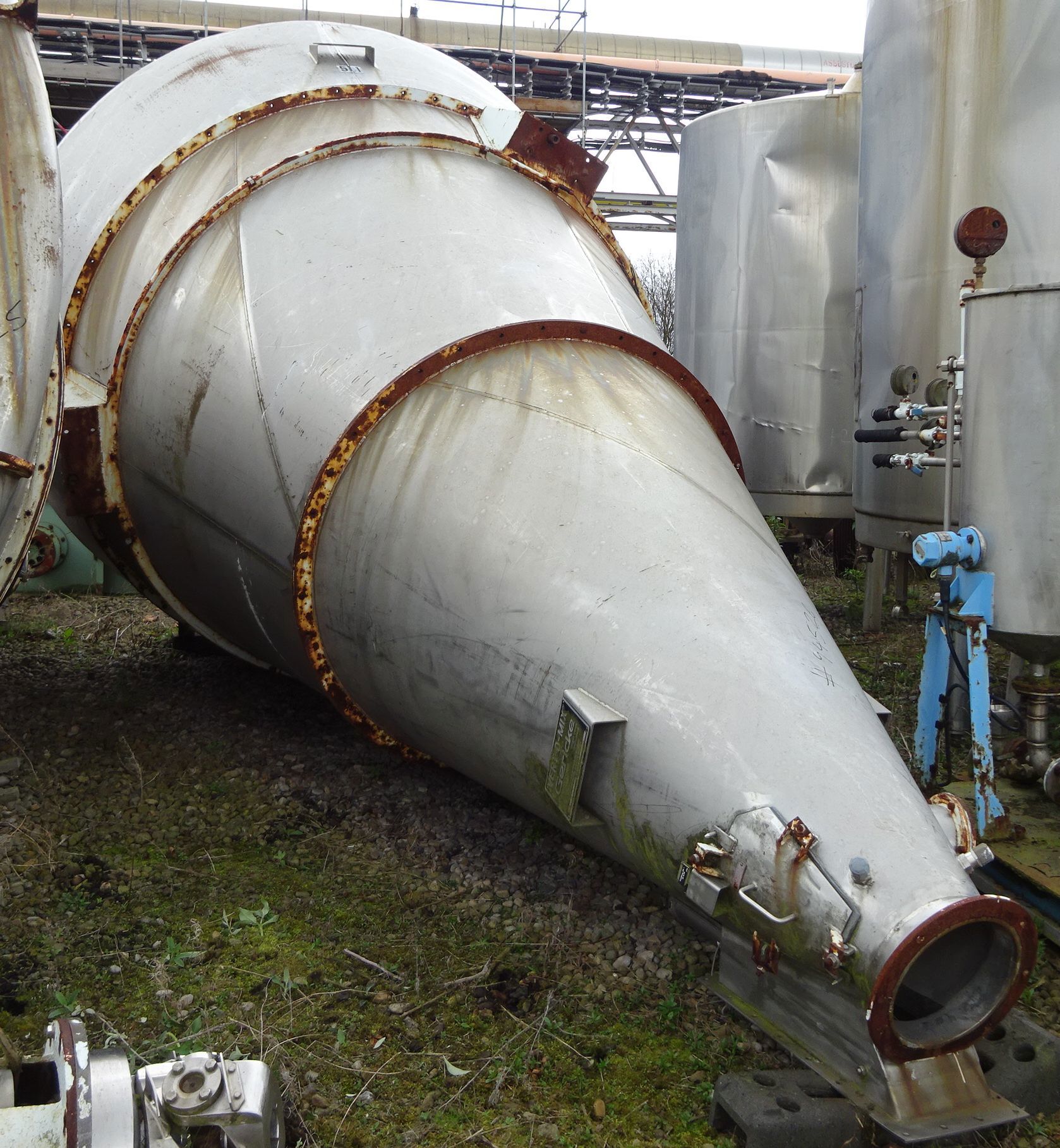   Mixer-Nauta 15,000 L (3,963 gallons) Stainless Steel 304 For Sale - IPP# 94526