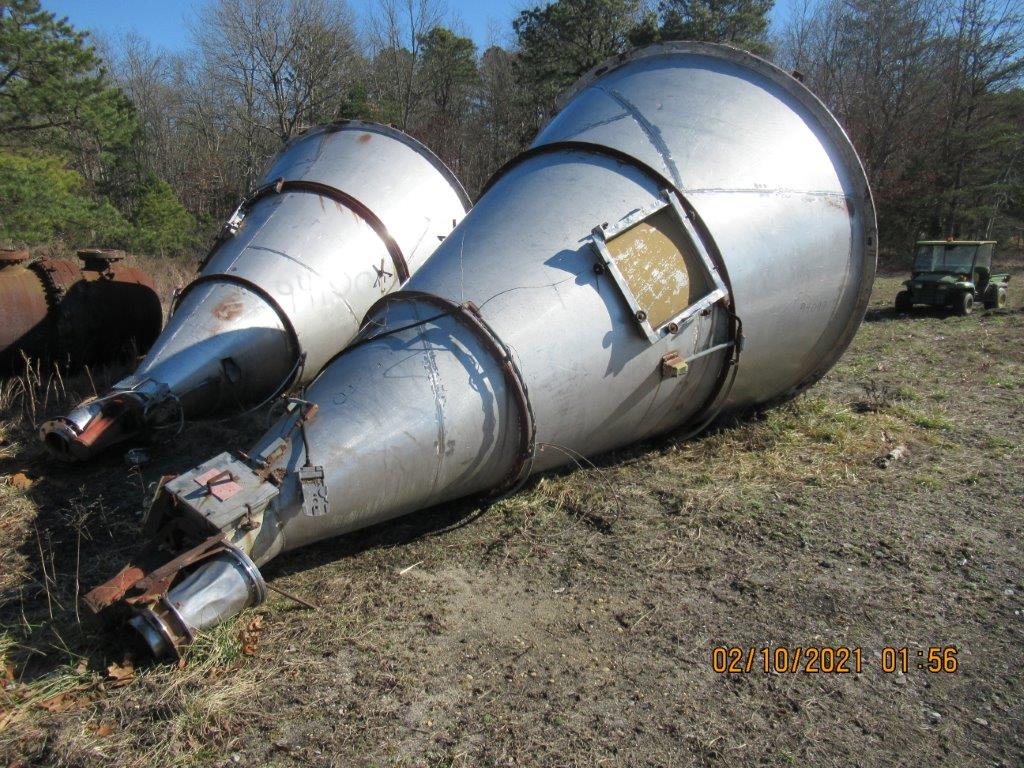   Mixer-Nauta 7,000 L (1,849 gallons) Stainless Steel 304 For Sale - IPP# 94099