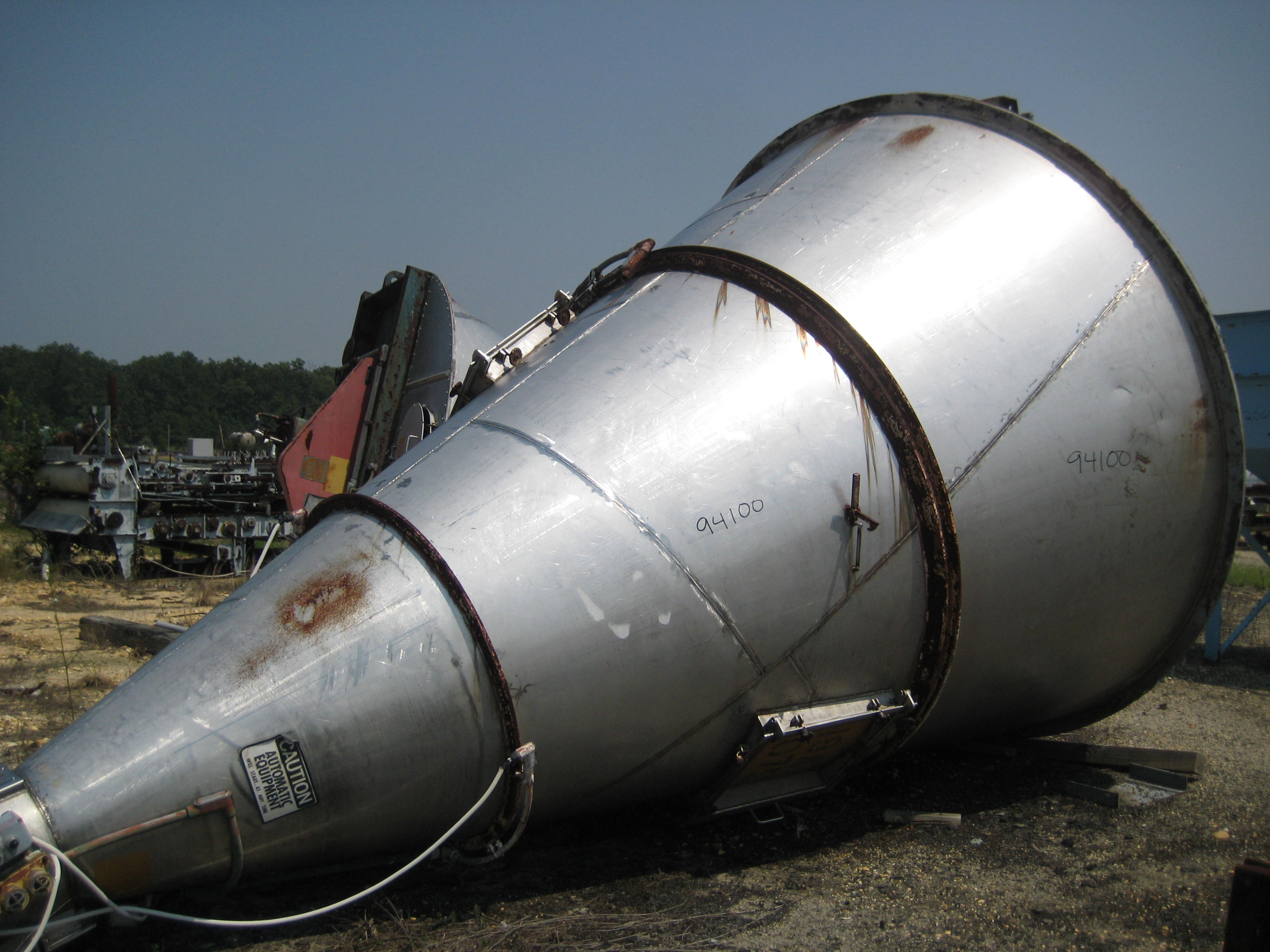   Mixer-Nauta 7,000 L (1,849 gallons) Stainless Steel 304 For Sale - IPP# 94100