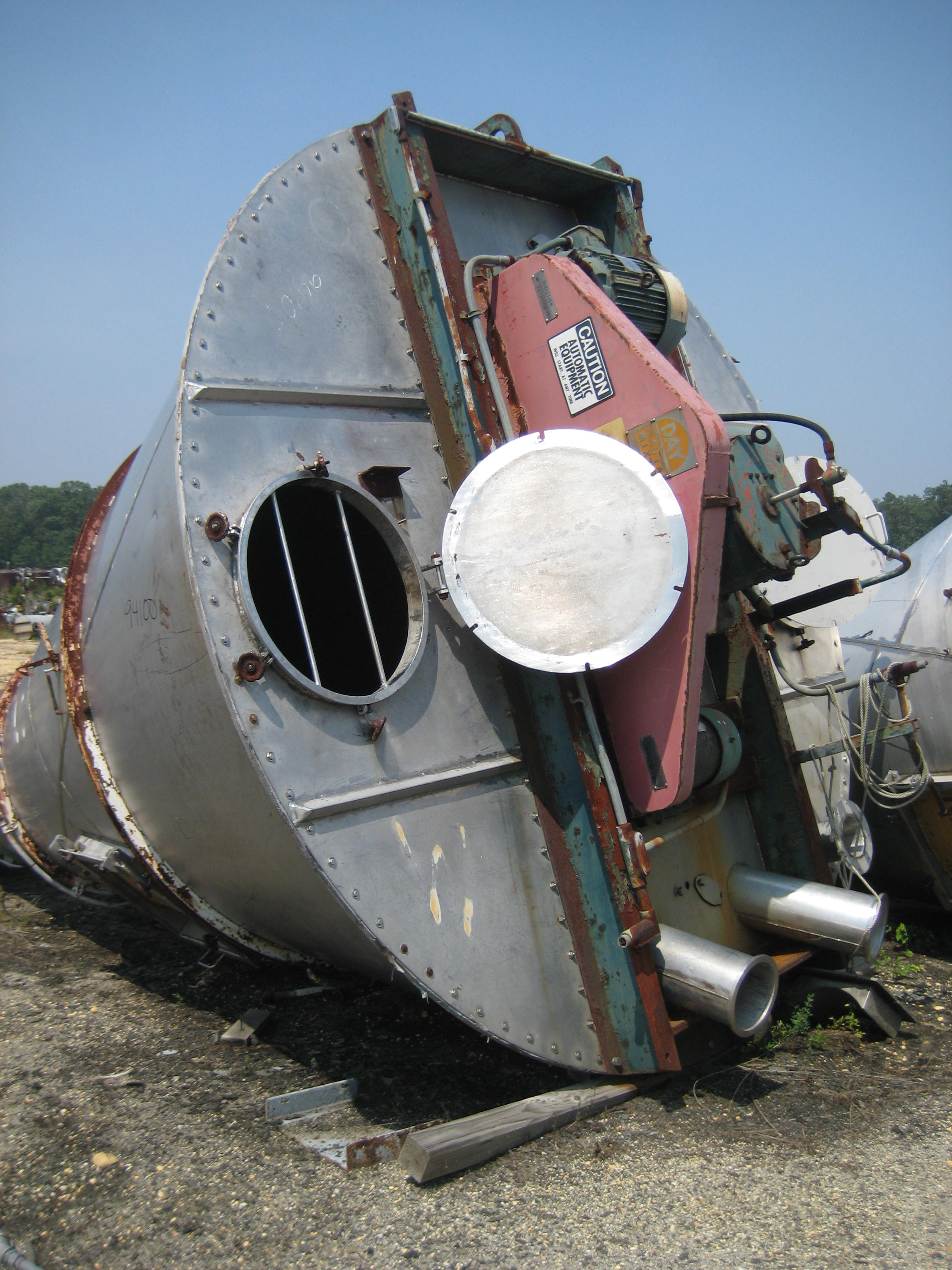   Mixer-Nauta 7,000 L (1,849 gallons) Stainless Steel 304 For Sale - IPP# 94100
