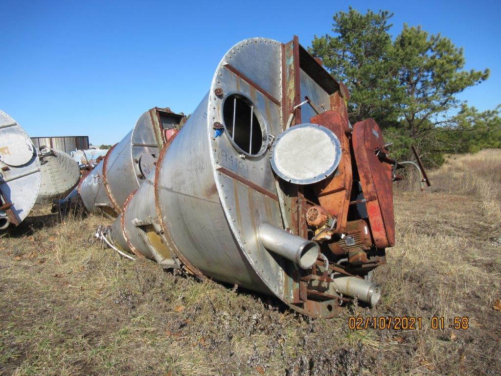   Mixer-Nauta 7,000 L (1,849 gallons) Stainless Steel 304 For Sale - IPP# 94101
