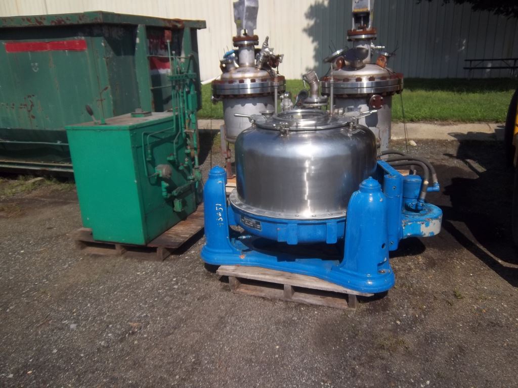 Stainless Steel Other Ferrum V4A Auto Discharge-Bottom Centrifuge-Basket - IPP# 95651