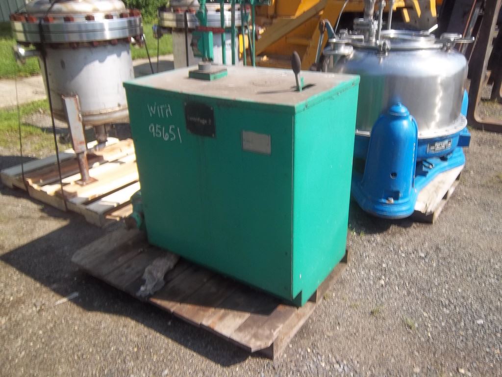 Stainless Steel Other Ferrum V4A Auto Discharge-Bottom Centrifuge-Basket - IPP# 95651