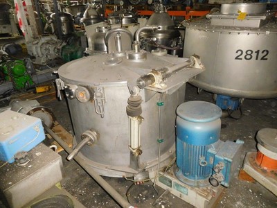  Manual Discharge-Top Centrifuge-Basket 800 mm (31.5 in) Stainless Steel Austenitic For Sale - IPP# 95981