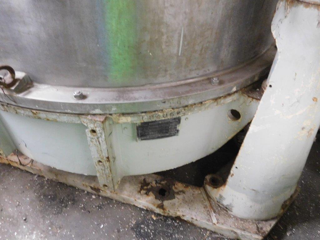  Manual Discharge-Top Centrifuge-Basket 1,250 mm (49.2 in) Stainless Steel Other For Sale - IPP# 95985