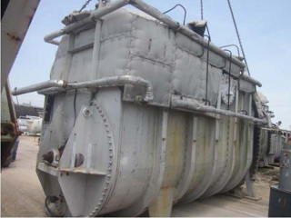 Unused Carbon Steel Dryer- Ribbon & Paddle