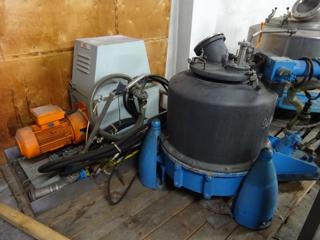 Rubberlined Manual Discharge-Top Centrifuge-Basket