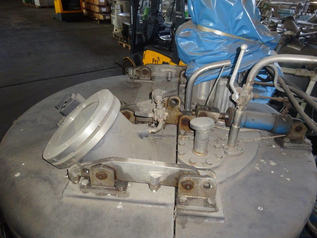  Manual Discharge-Top Centrifuge-Basket 1,250 mm (49.2 in) Rubberlined For Sale - IPP# 96944