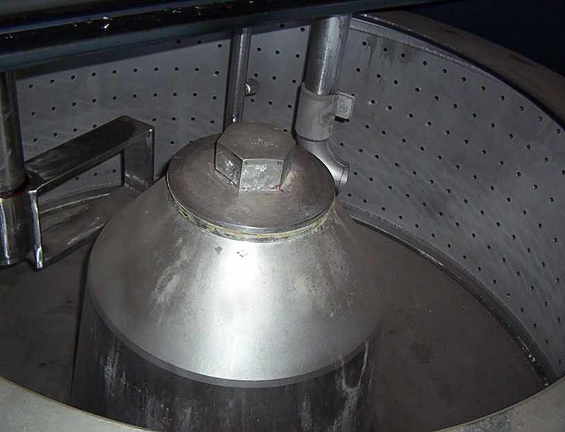  Manual Discharge-Top Centrifuge-Basket 1,250 mm (49.2 in) Stainless Steel Austenitic For Sale - IPP# 96946
