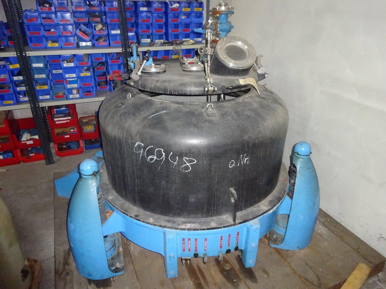  Manual Discharge-Top Centrifuge-Basket 1,016 mm (40 in) Stainless Steel Austenitic For Sale - IPP# 96948