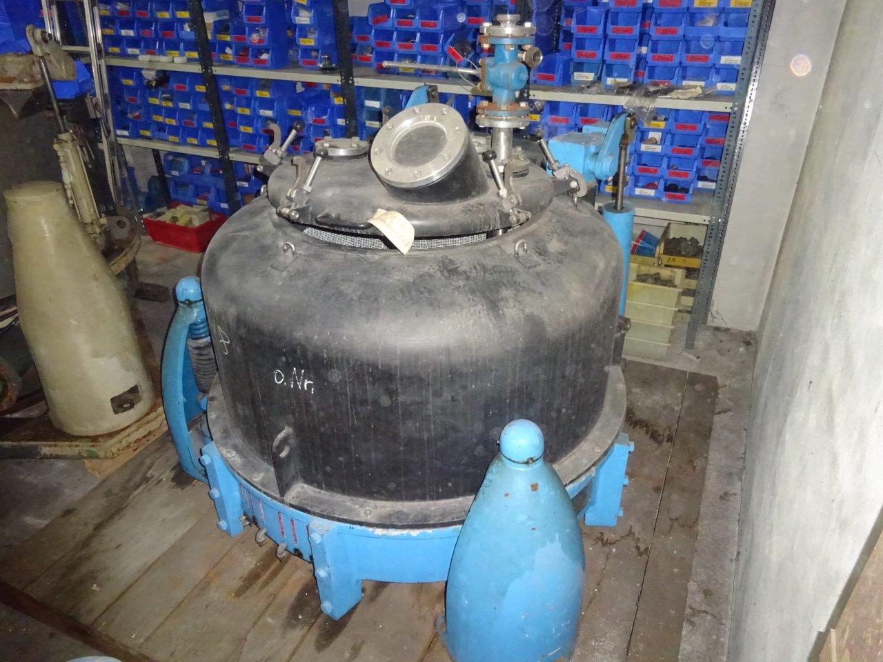  Manual Discharge-Top Centrifuge-Basket 1,016 mm (40 in) Stainless Steel Austenitic For Sale - IPP# 96948