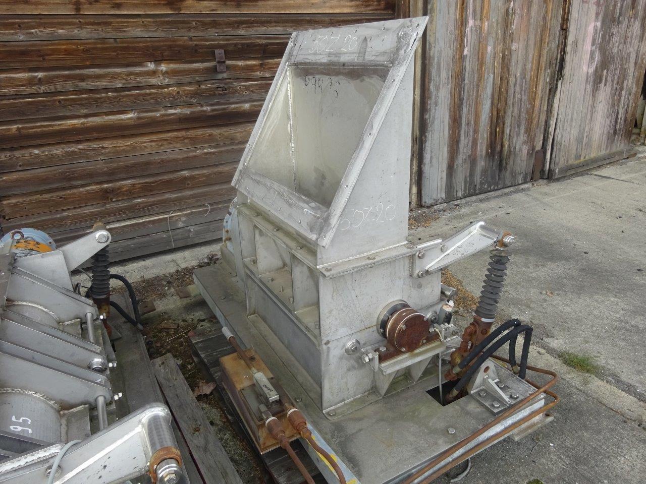  Granulator/Disintegrator Pulverizer 15 kW (20.1 HP) Stainless Steel Austenitic For Sale - IPP# 99496