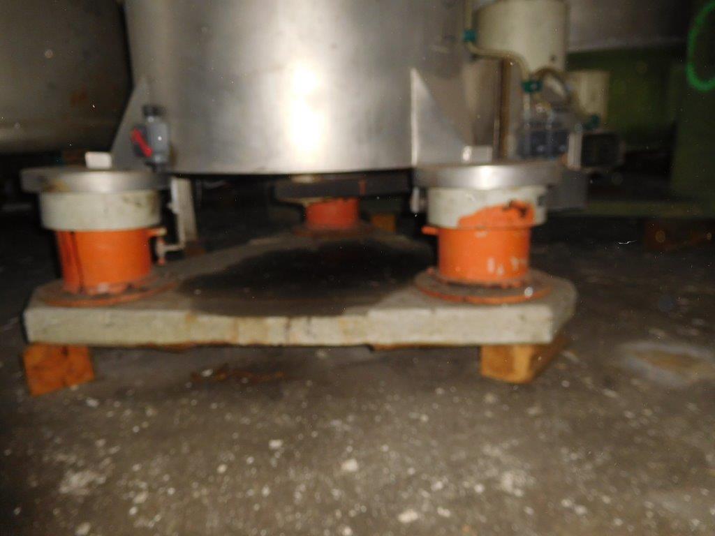  Manual Discharge-Top Centrifuge-Basket 500 mm (19.7 in) Stainless Steel Austenitic For Sale - IPP# 99504