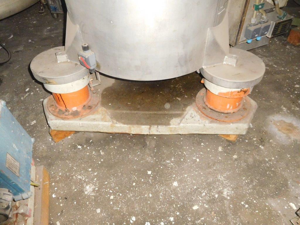  Manual Discharge-Top Centrifuge-Basket 500 mm (19.7 in) Stainless Steel Austenitic For Sale - IPP# 99504