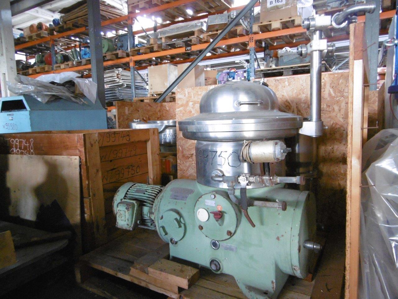 Unused  Centrifuge-Disc Bowl 7.5 kW (10.1 HP)  For Sale - IPP# 99750