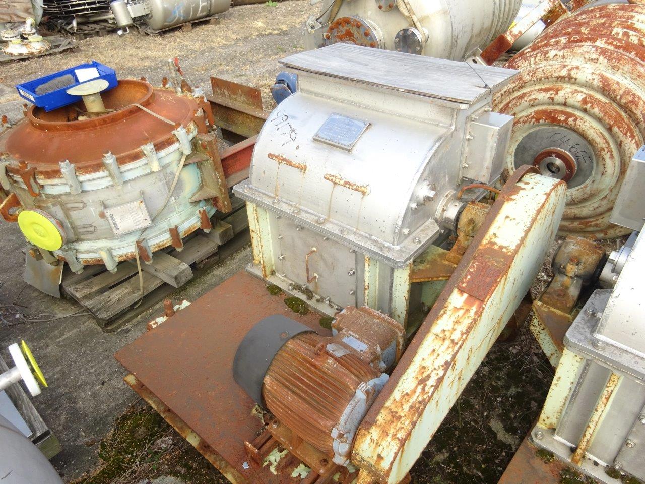  Granulator/Disintegrator Pulverizer 3.7 kW (5 HP) Stainless Steel 304 For Sale - IPP# 99179