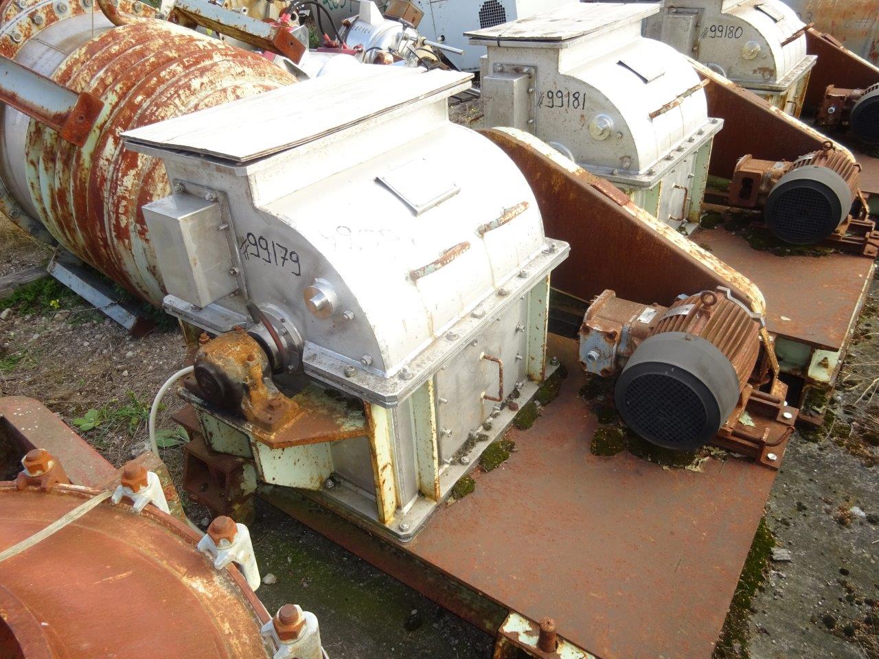  Granulator/Disintegrator Pulverizer 3.7 kW (5 HP) Stainless Steel 304 For Sale - IPP# 99179