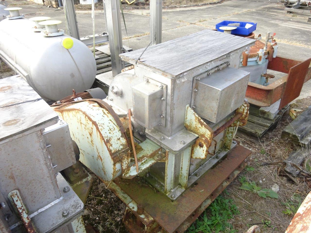  Granulator/Disintegrator Pulverizer 3.7 kW (5 HP) Stainless Steel 304 For Sale - IPP# 99179