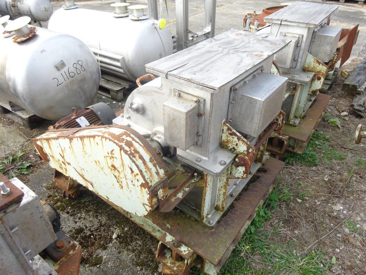  Granulator/Disintegrator Pulverizer 3.7 kW (5 HP) Stainless Steel 304 For Sale - IPP# 99181