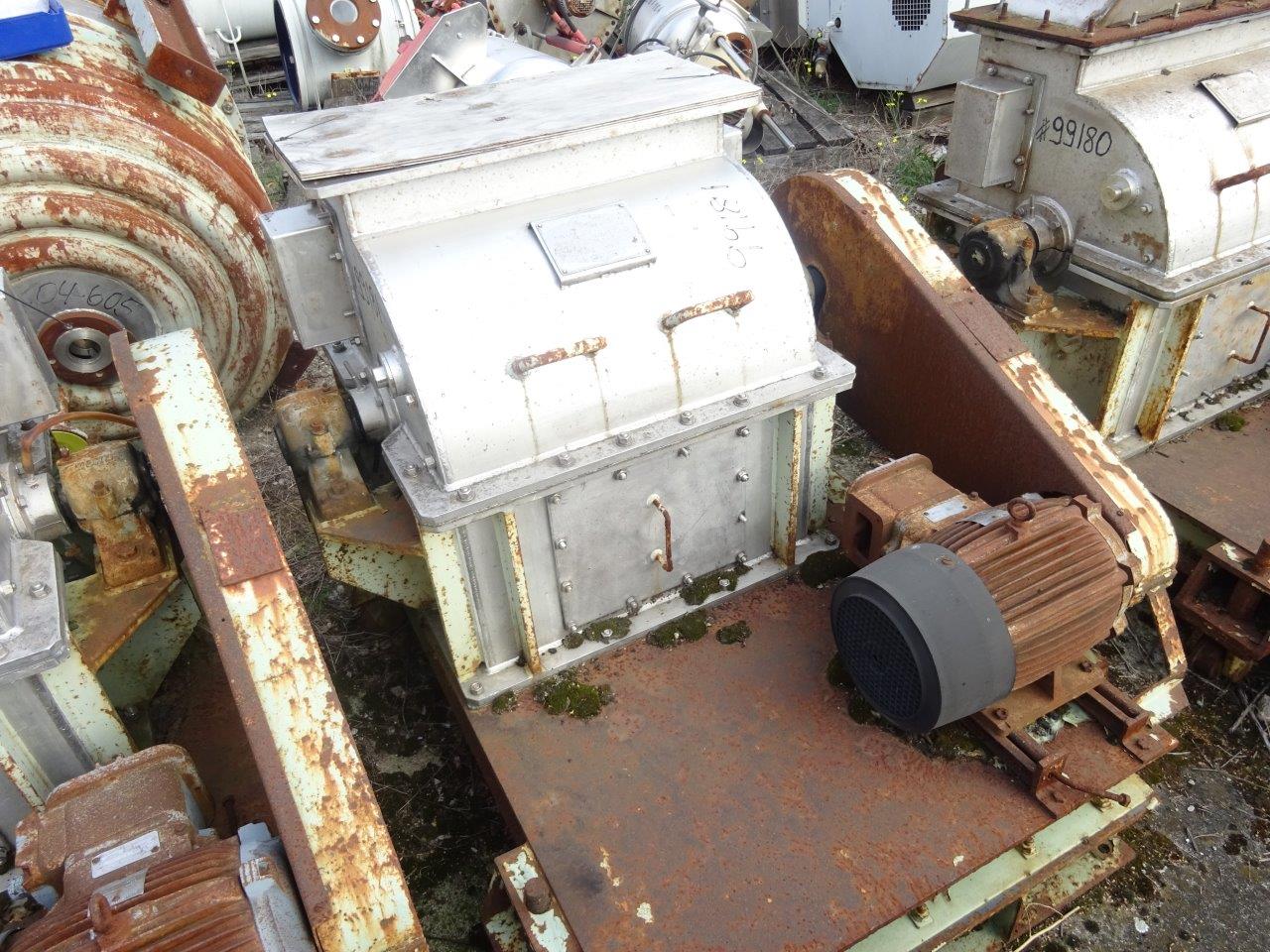  Granulator/Disintegrator Pulverizer 3.7 kW (5 HP) Stainless Steel 304 For Sale - IPP# 99181