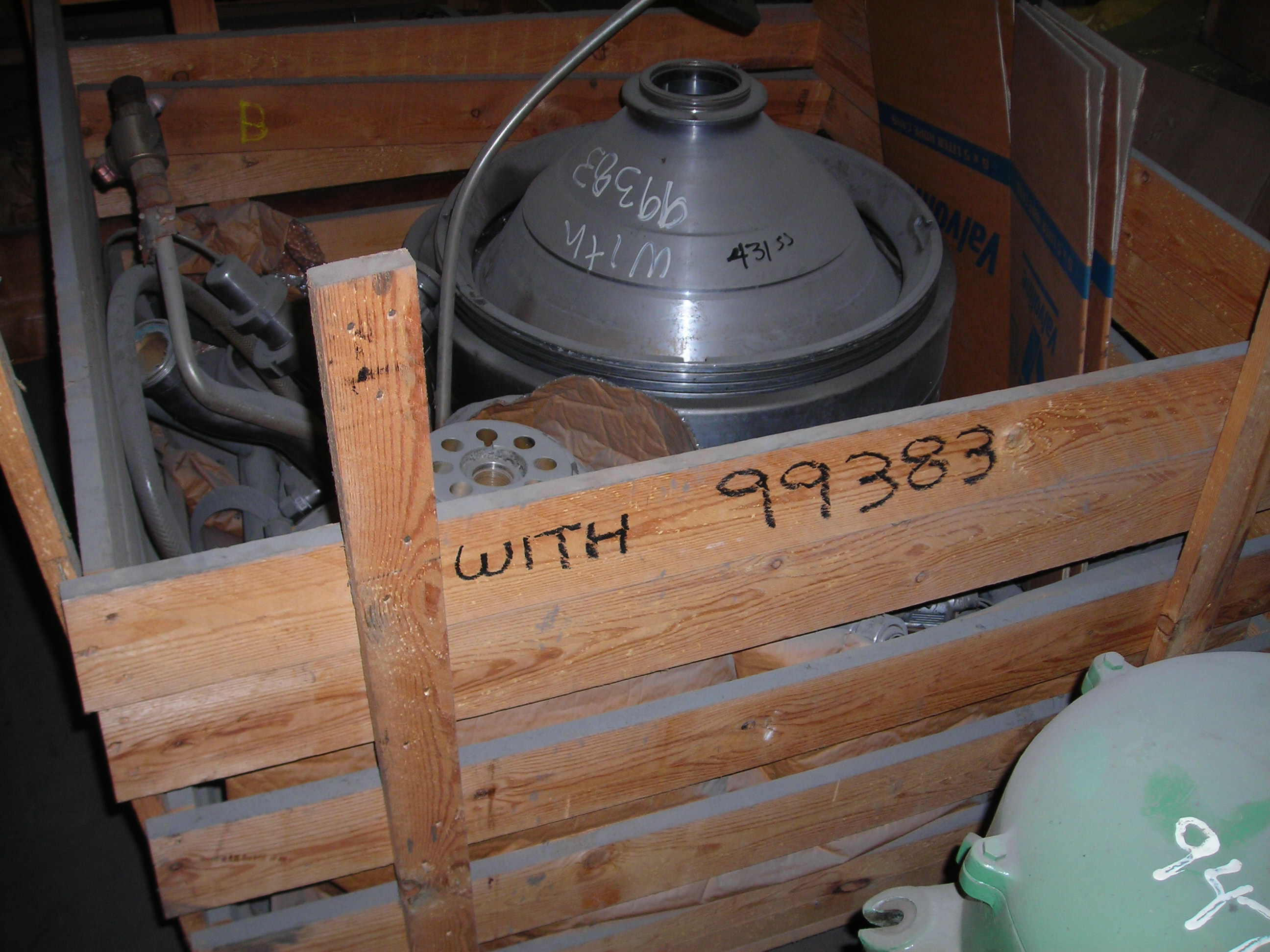 Stainless Steel 316 Westfalia SAKP-20036 (SABO-47-076) Centrifuge-Disc Bowl - IPP# 99383