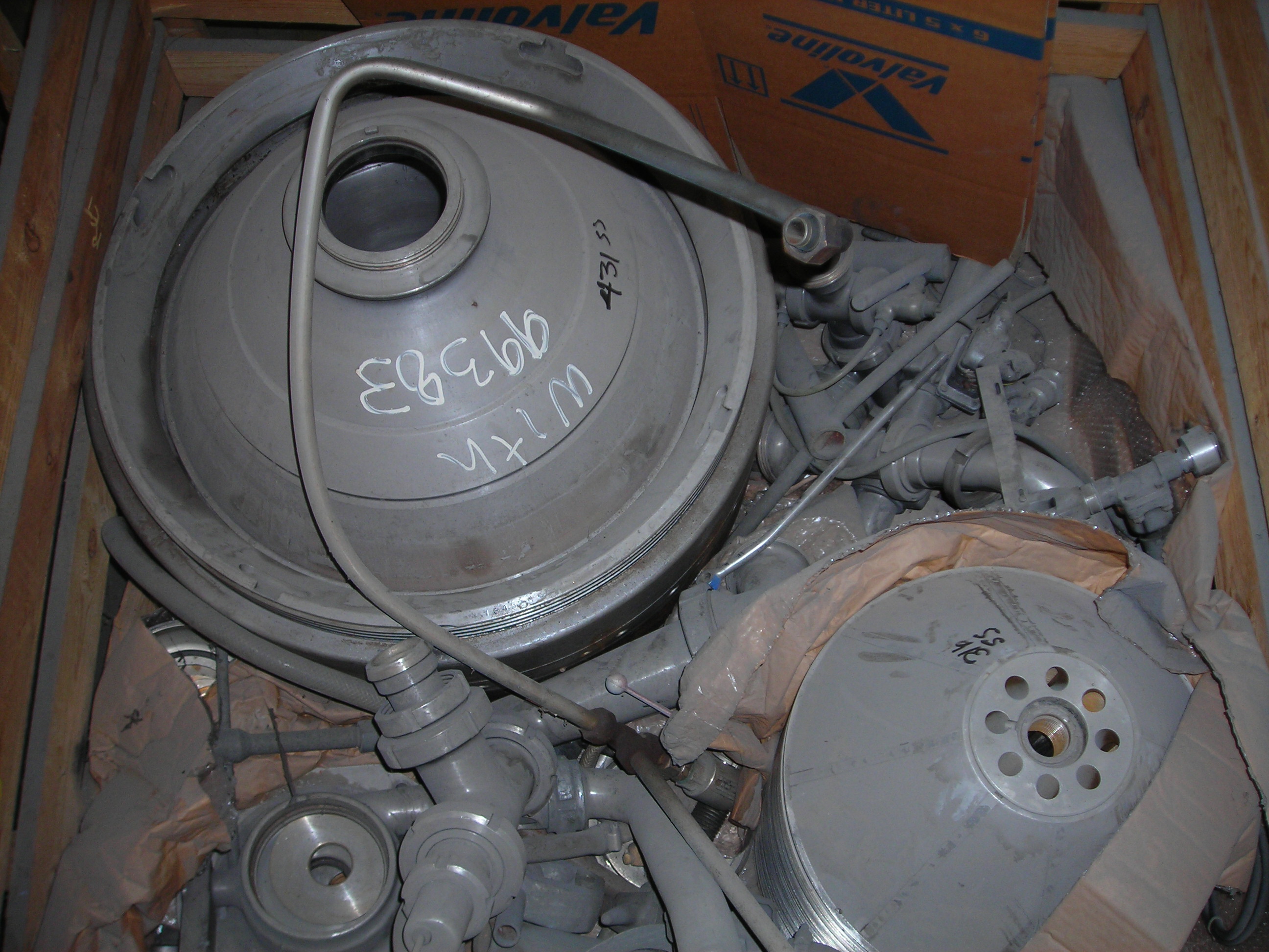 Stainless Steel 316 Westfalia SAKP-20036 (SABO-47-076) Centrifuge-Disc Bowl - IPP# 99383