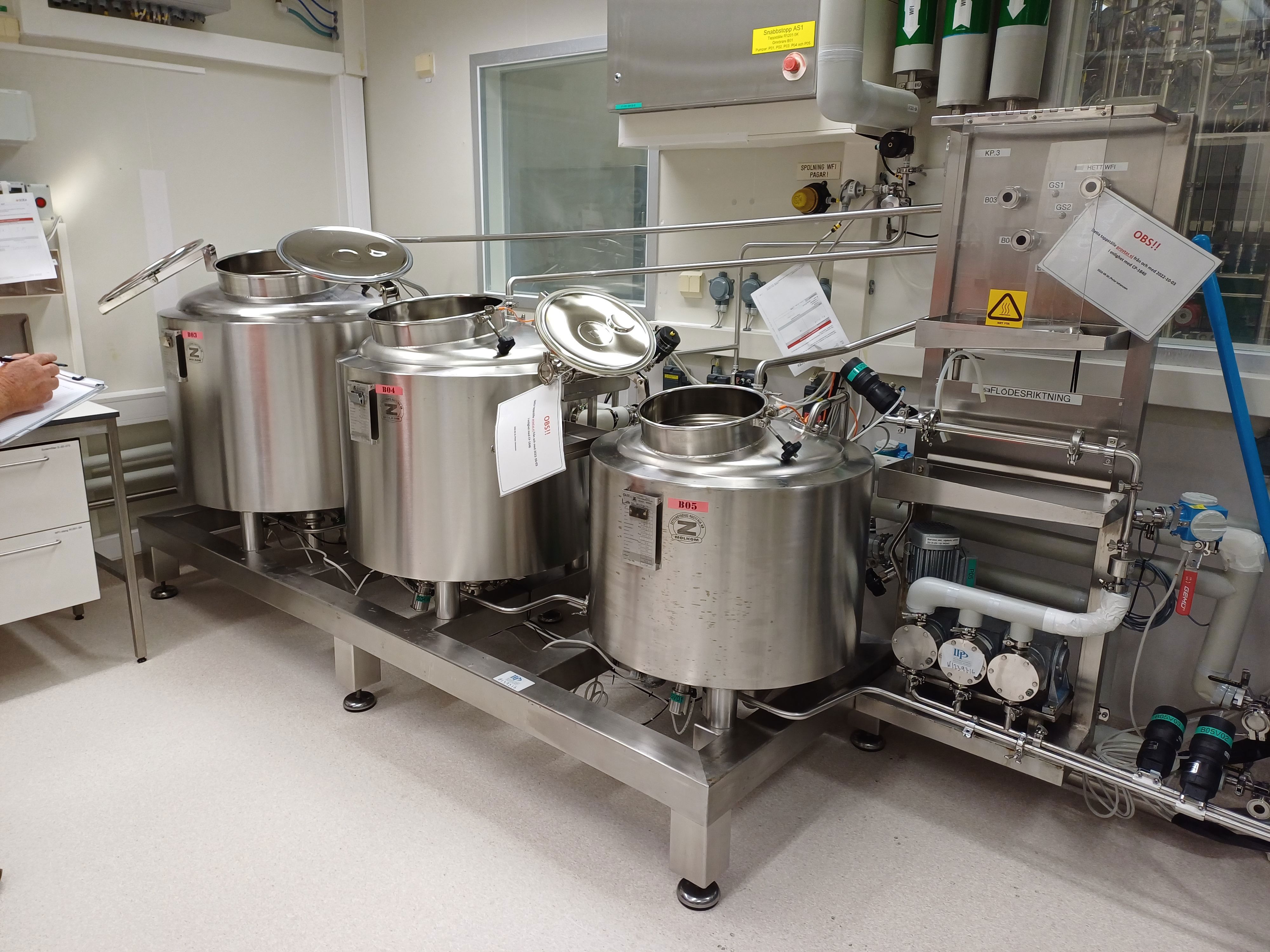 IPP# 1136, 385 Liter (100 Gallon) Clean In Place System Clean In Place System For Sale