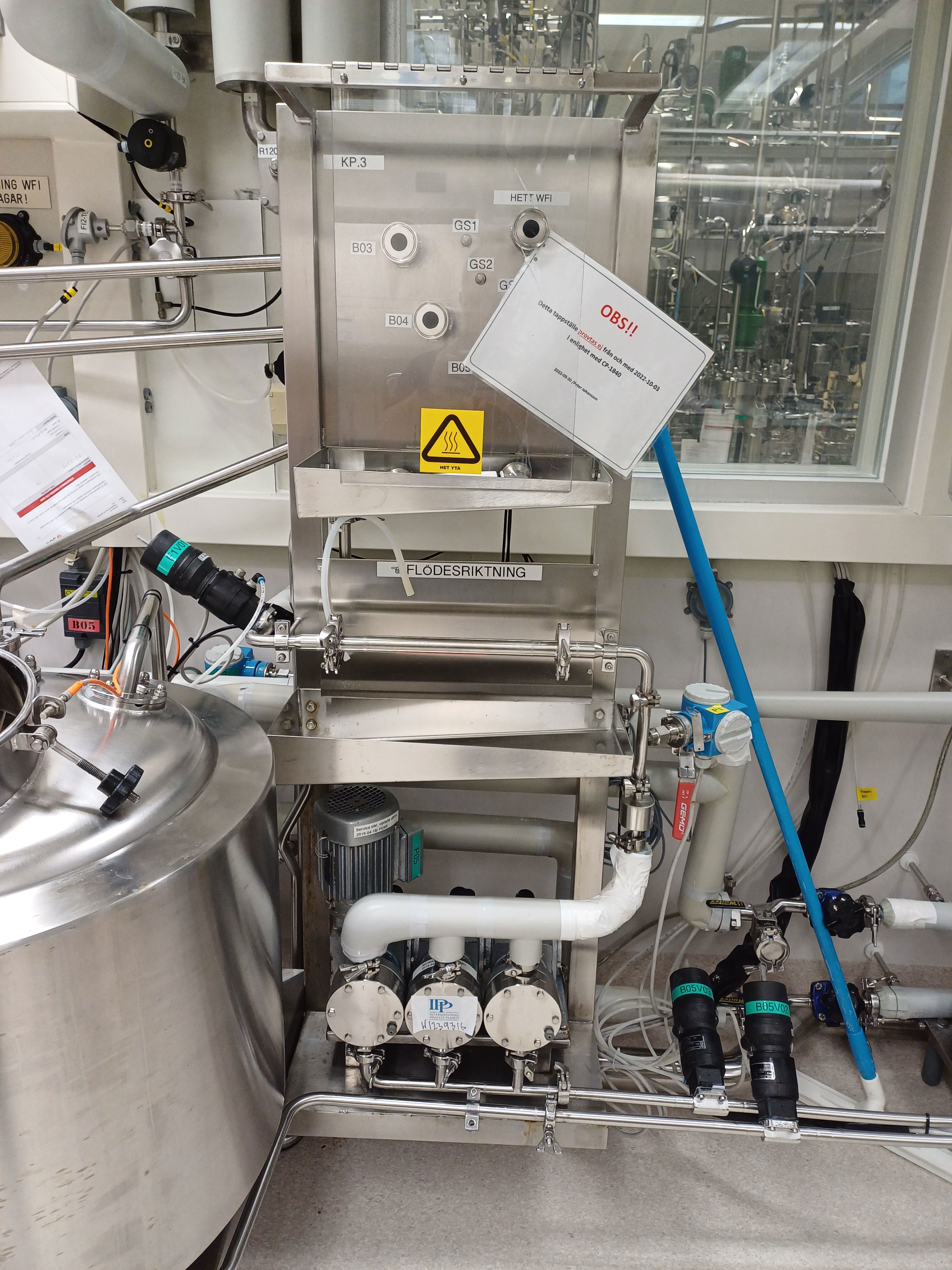 IPP# 1136, 385 Liter (100 Gallon) Clean In Place System Clean In Place System For Sale