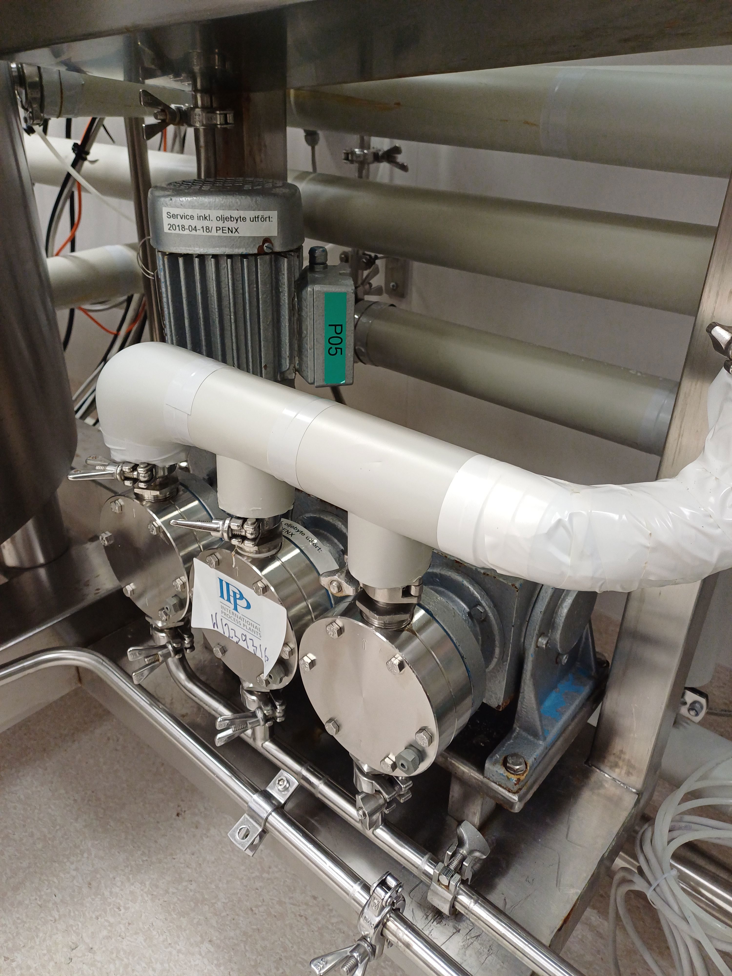 IPP# 1136, 385 Liter (100 Gallon) Clean In Place System Clean In Place System For Sale