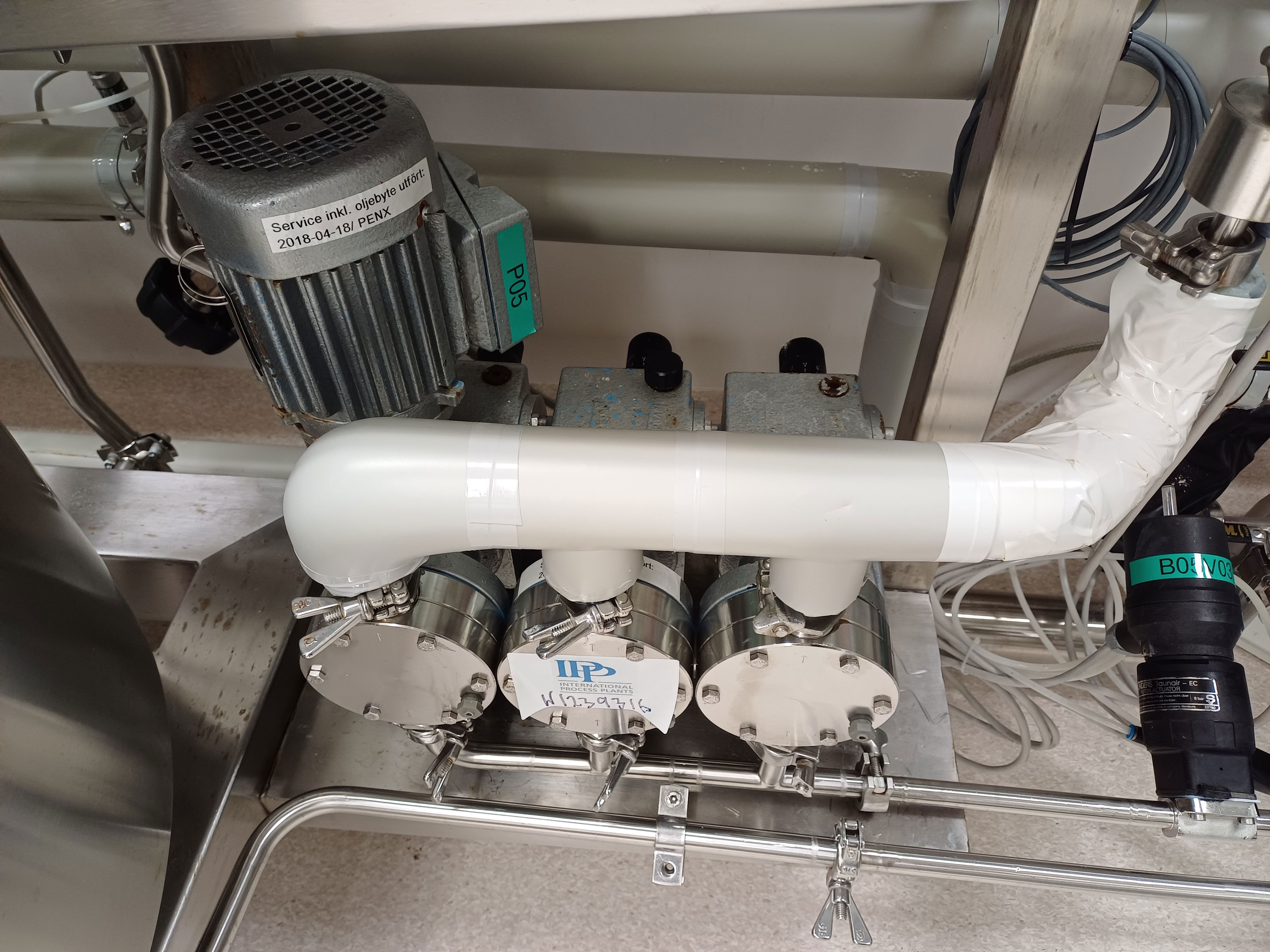 IPP# 1136, 385 Liter (100 Gallon) Clean In Place System Clean In Place System For Sale